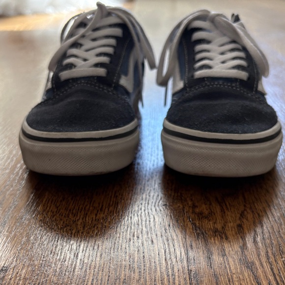 Vans Navy and White Classic Sneakers - Picture 6 of 7